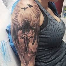 تصاميم وشوم وشم Tattoos على صور ملائكة فن ماكياج بنات صورة 64 Beautiful Angel Tattoos Angel Tattoo For Women Tattoo Designs Men