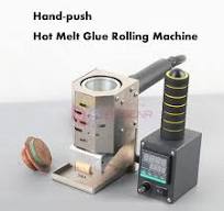 Hand Push Hot Melt Glue Rolling Machine Paper Bag Gluing ...
