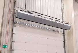 Air Curtains Heated Or