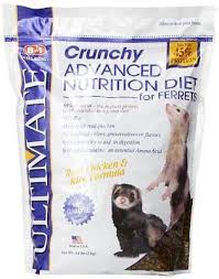 8 In 1 Ultimate Crunchy Advanced Nutrition Diet For Ferrets 4 4 Pound New Diet And Nutrition Ferret Diet Nutrition