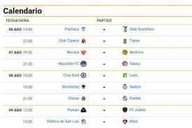 Resultados liga mx 2021/2022, livescore, marcadores, detalles de partidos (goleadores, tarjetas.) y clasificación liga mx 2021/2022 en flashscore.es. Fechas Y Horarios De La Jornada 3 Del Apertura 2020 De Liga Mx Mediotiempo