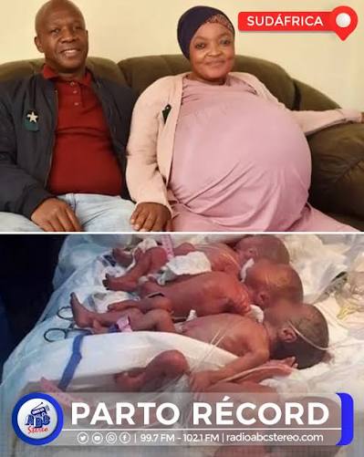 Sudáfrica | UNA MUJER SUDAFRICANA DIO A LUZ A DIEZ BEBÉS Una mujer  sudafricana dio anoche (lunes) a luz por cesárea a diez bebés, dos más de  los que los médicos habían