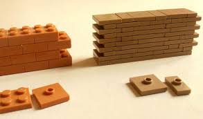 Lego Moc So Wird Eine Mauer Gebaut Zusammengebaut Com Lego Moc Lego Duplo Lego