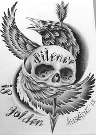 Golden By Absurdus666 Cool Sleeve Tattoo Designs On Paper Best Sleeve Tattoos Tattoo Drawings On Paper Tattoo Sleeve Designs