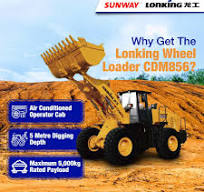 Versatility in a small package 💥 With a 5,000kg rated payload and 3 metre  bucket capacity, get ready to upgrade your fleet., Lonking CDM856 Wheel  Loader is available now!, #SunwayLonking ...