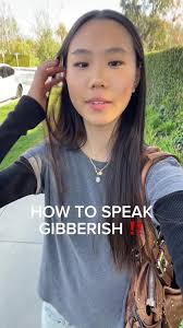 How to Say Natalie in Gibberish