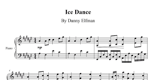 Beetlejuice theme cartoon arrangement is written in the key of b♭ minor. Music Sheet Partition Free Ice Dance Danny Elfman Piano Sheet Music