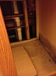 Though you will probably need to get rid of black mold from the bathroom because of the humidity that can affect the room, it is still worth using the flashlight to check whether. Mold Under Bathroom Sink Wall Removed And Seeing Into The Adjoining Bathroom Picture Of Mainstay Suites Bossier City Tripadvisor