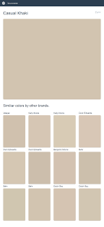 Casual Khaki Behr Click The Image To See Similiar Colors By Other Brands Glidden Paint Kelly Moore Paint Dunn Edwards Paint