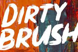 Brush script std font by adobe, from $35.00. Dirty Brush Font Befonts Com