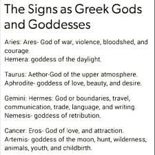 Aditi Goyal On Instagram The Signs As Greek Gods And Goddesses Follow Obsessed With Zodiacs For More Co In 2020 Greek Gods Greek Gods And Goddesses Greek