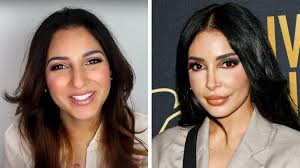 What I have to ask for a similar result ? My nose is pretty close to her  before nose. Thankssss