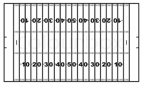 American football field video clip 25288742 pond5. Us Amerikanischer American Football Feld Stock Bild Colourbox