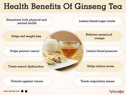 Read all about ginseng's supercharged benefits below. Benefits Of Ginseng Tea And Its Side Effects Lybrate