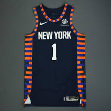President, msg sports (new york knicks, 2018 to ). Emmanuael Mudiay New York Knicks Game Worn City Edition Jersey 1 Of 2 2018 19 Season Nba Auctions