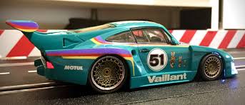 Ortmann reifen für carrera digital 124 und 132. Carrera Digital 132 Vaillant Porsche 935 Kremer K3 Bbs Turbofans Slot Car Racing Porsche 935 Porsche