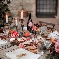 A french party isn't complete without delectable french cuisine to go with it. 25 Super Chic French Inspired Wedding Details