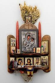 Iconostas At Home Home Altar Catholic Altar Prayer Corner