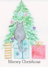 Other cards you may like. Meowy Christmas Cat Idaho Adventures Art