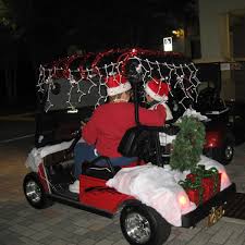 Bob kasprzak had a marine corps theme for his golf cart. How To Decorate A Golf Cart For Christmas Holidappy