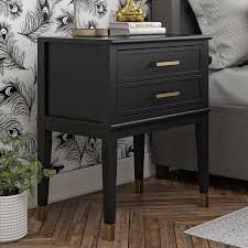 Jamaica one drawer one door nightstand | pine wood. Westerleigh 1 Drawer Nightstand Black Wayfair