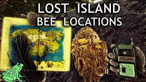 Bee Locations Ark Lost Island Beehives of the Giant Bee - YouTube
