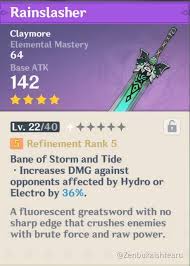 The best genshin impact amber build is: Rainslasher R5 Genshin Impact Official Community