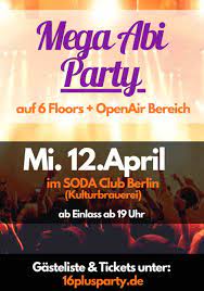 16+ party berlin heute