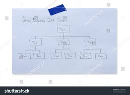 organisation chart small business where every stock photo