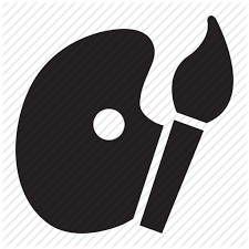Draw Art Artist Paint Supplies Tools Paintbrush Icon Download On Iconfinder Paint Brushes Art Painting