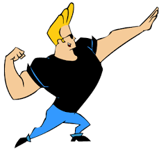 Jonny Showing Off His Muscles And Body Johnny Bravo Cartoon Johnny Bravo Johny Bravo