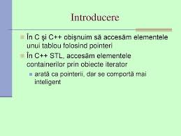 Pointeri in c++ | introducere. Standard Template Library Stl Ppt Download