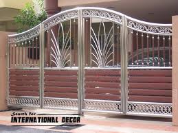 Your modern house gate stock images are ready. Choice Of Gate Designs For Private House And Garage Front Gate Design Iron Gate Design Main Gate Design