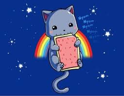 Nyan Cat Fan Art 3 Cute Anime Cat Nyan Cat Anime Cat