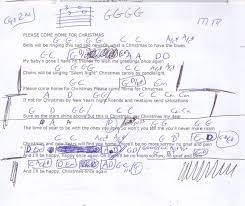 Please Come Home For Christmas Eagles Guitar Chord Chart Lyrics And Chords Xmas Songs Guitar Chord Chart