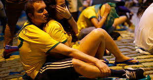 Hahahahaha.this really got me crying while laughing. Faces Of Agony And Ecstasy Of German Brazil Fans Cbs News