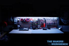Rgb Led Under Shelf Bench Lighting The Makers Workbench