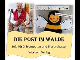 Biete hier einen tollen alten notenständer an er ist mit tasche und in einem gebrauchten. Die Post Im Walde Solo Fur 2 Trompeten Blasorchester Bearbeitet Von Gottfried Hummel Youtube