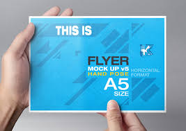 Download Flyer Mock Up V5 On Behance