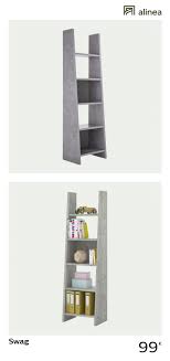 Alinea Swag Etagere Effet Beton 5 Tablettes H186cm Meubles Salon Bibliotheques Et Etageres Alinea Decoration Etage Meuble Deco Etagere Mobilier De Salon
