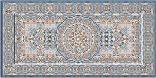 October 23, 2019 yarn crochet 0 134. Teppichlaufer Kuchenlaufer Teppich Perser Ornamente Blau Orange Waschbar 60x120 Cm Kaufen Matches21
