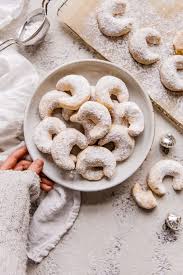 Mexican christmas wouldn't be complete without a warm polystyrene cup of ponche or two. Almond Crescent Cookies Kipferl Cookies Video A Beautiful Plate