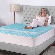 Biopedic 2 Inch Gel Swirl Memory Foam Mattress Topper Walmart Com Mattress Mattress Topper Queen Mattress Topper