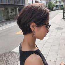 小顔テク 髪型で輪郭カバーをしてくれるお利口さんヘア hair ヘアスタイリング ハンサムショート ヘアスタイル