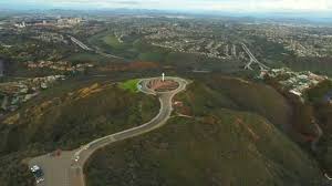 A winding road takes you to a. Aerial Of Mount Soledad La Jolla San Diego Real Estate Youtube