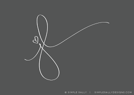 Capital j in cursive google search cursive s cursive cursive. Simple Fun Designs Jl J Tattoo Remembrance Tattoos Tattoo Lettering