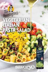 Vegetarian Italian Pasta Salad Savory Recipe Vegetarian Italian Pasta Dinner Recipes Pasta Salad Italian