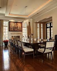 Large (seats 8+) katarina extendable rubberwood solid wood dining table. Magnificent Chancellor S Residence In North Carolina By Rufty Homes Large Dining Room Table Elegant Dining Room Large Dining Table