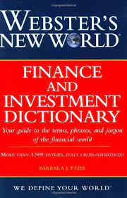 'shocking' new fbi texts released showing inner workings of russia probe. Webster S New World Finance And Investment Dictionary Von Barbara J Etzel Gebraucht 9780764526350 World Of Books