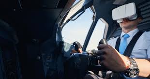 How can VR facilitate realistic flight simulations for pilot training?